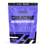 Creatina 100% monohidratada Pure Gold 300 g Con sabor