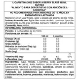 Quemador de Grasa L-CARNITINA 3000 MG NUTREX