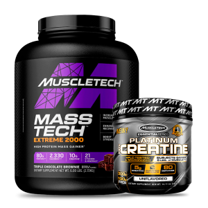 Pack Ganador de Peso MASSTECH 2000 de 6 lb + Creatina 400 g